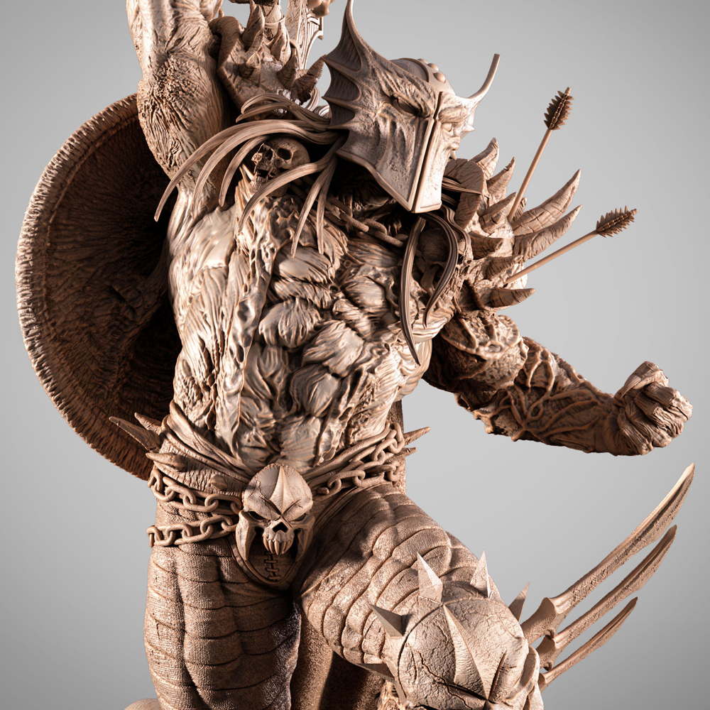 Dark Ages Spawn - Sculpture
