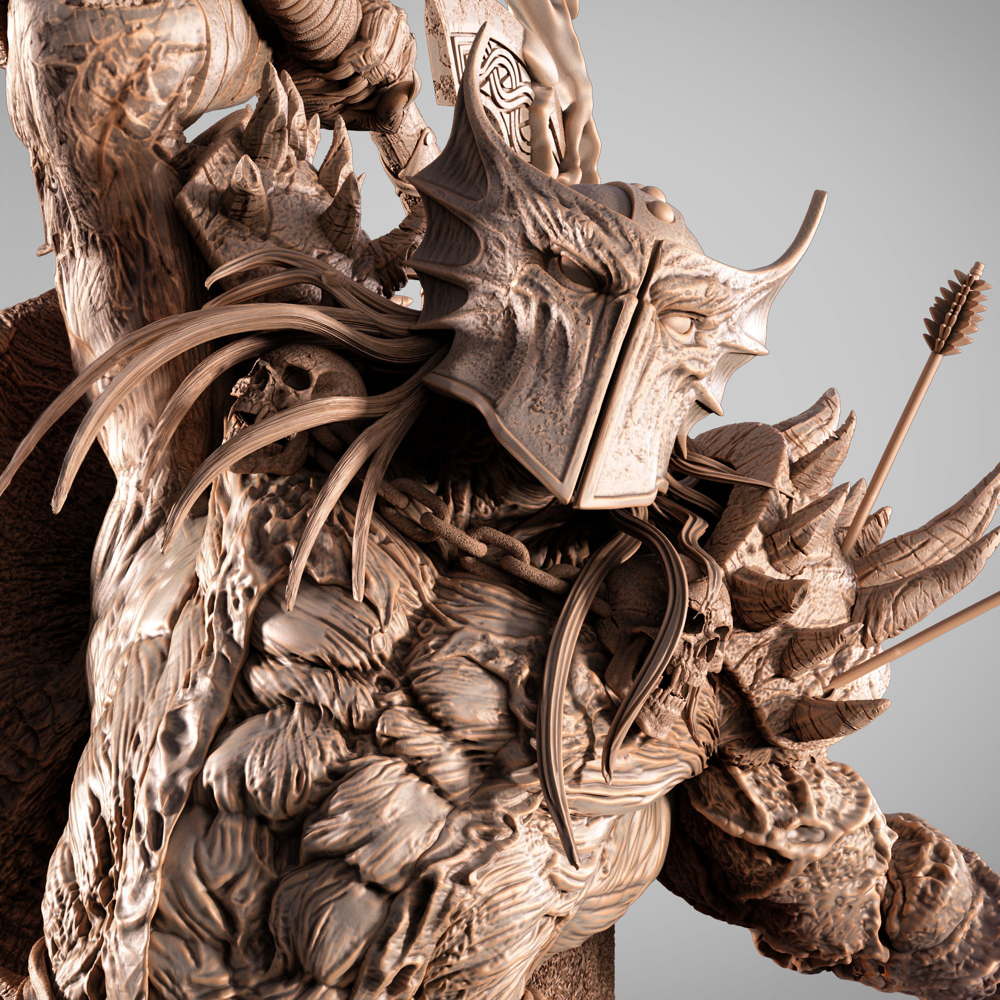 Dark Ages Spawn - Sculpture