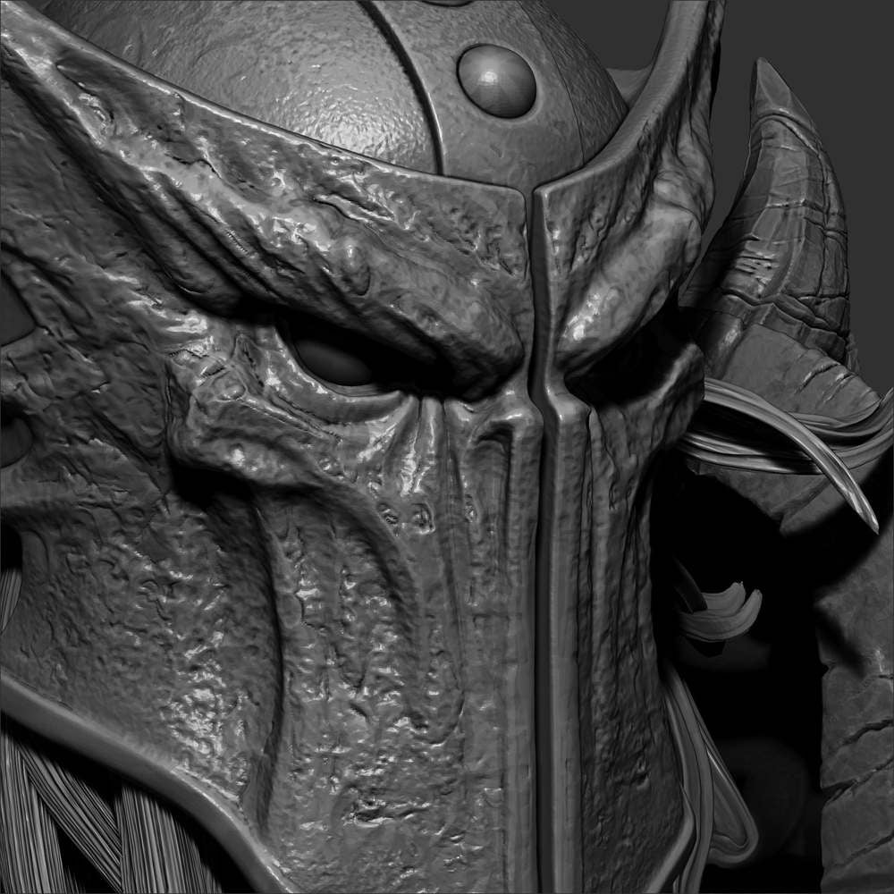 Dark Ages Spawn - Portrait Bust