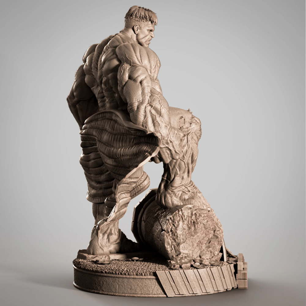 Red Hulk - Sculpture