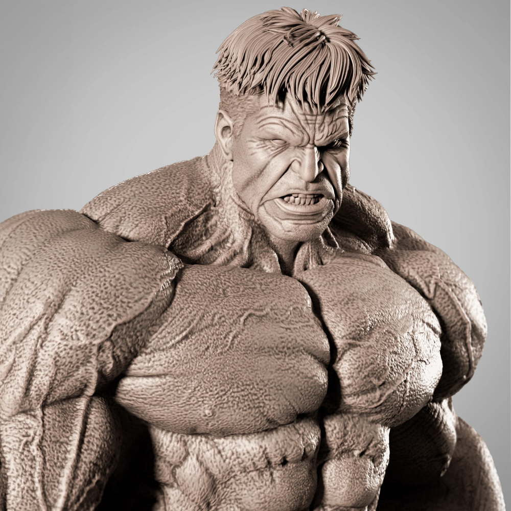 Red Hulk - Sculpture