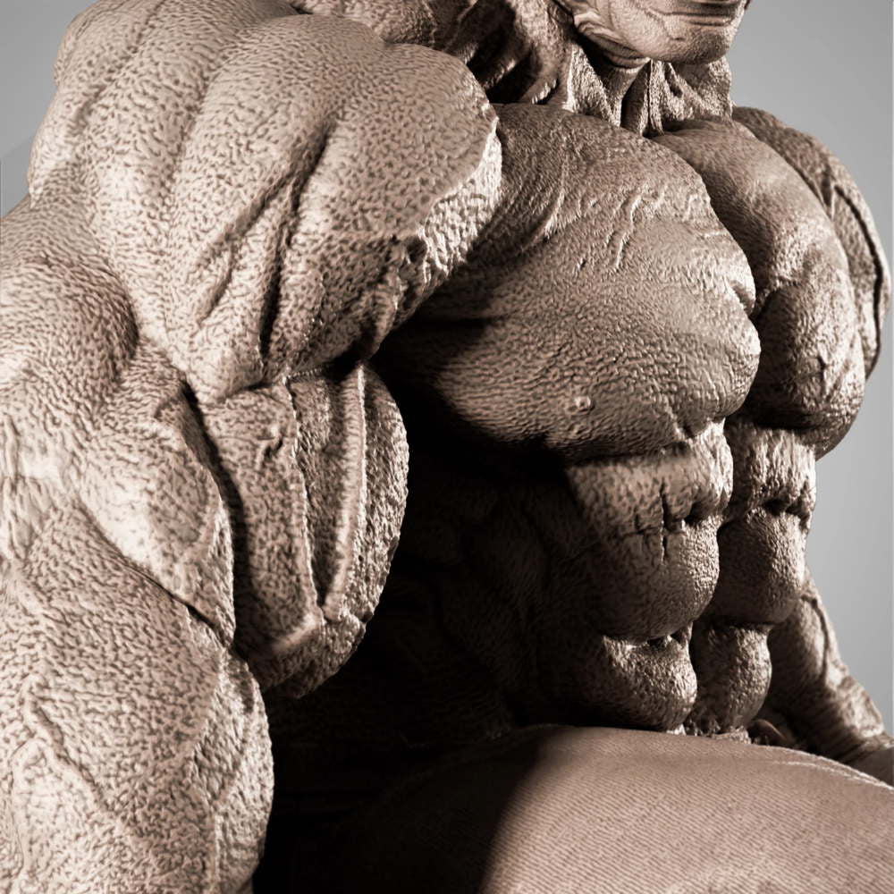 Red Hulk - Sculpture