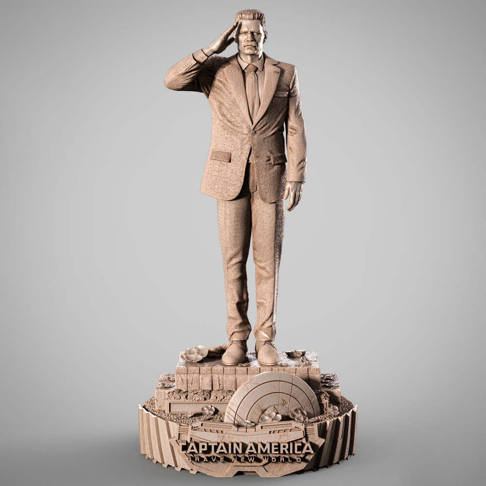 General Thaddeus Ross - Sculpture