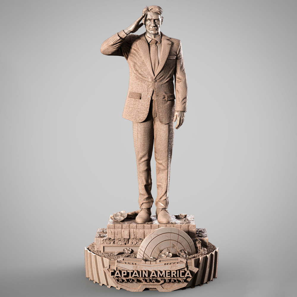 General Thaddeus Ross - Sculpture