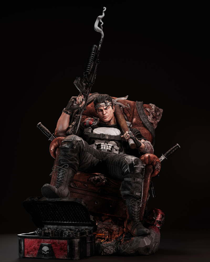 Punisher - Sculpture