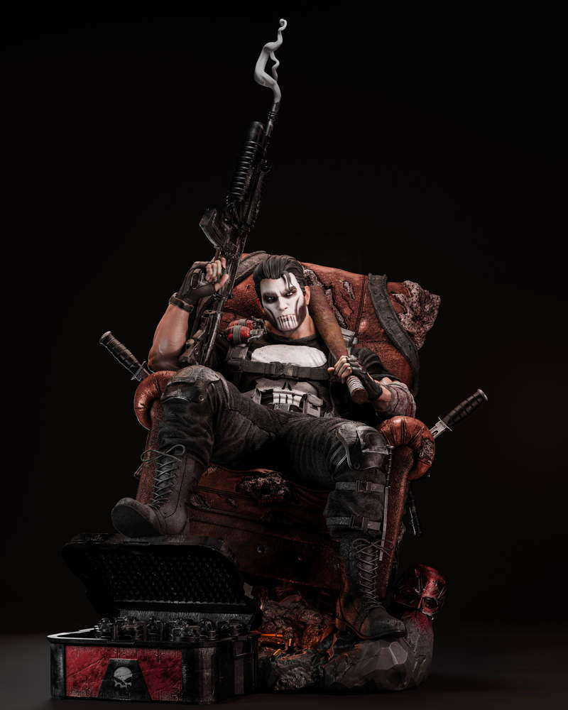 Punisher - Sculpture