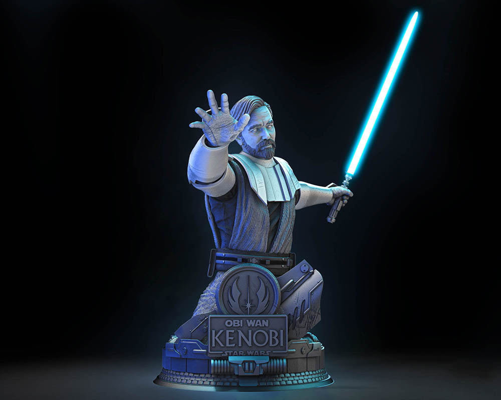 Obi Wan Kenobi (Clone Wars) - Bust