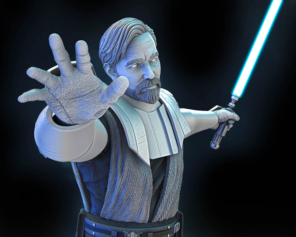 Obi Wan Kenobi (Clone Wars) - Bust