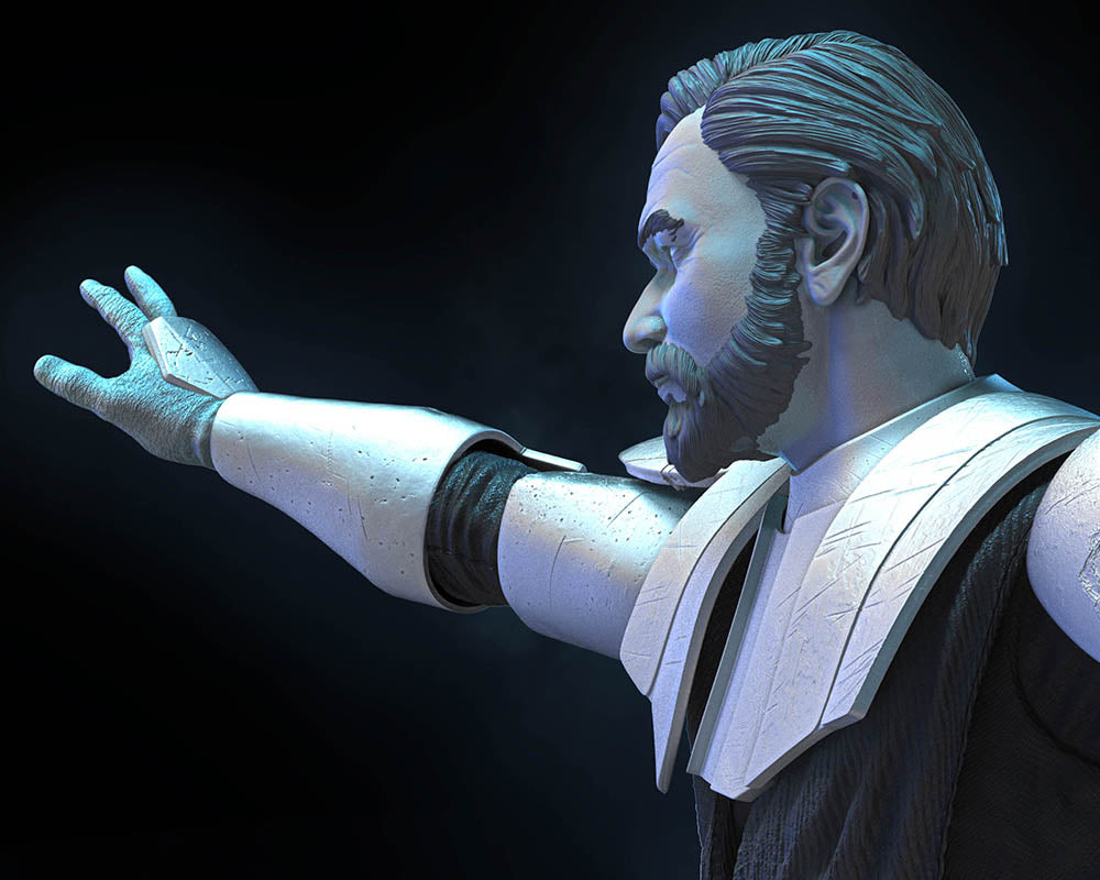 Obi Wan Kenobi (Clone Wars) - Bust