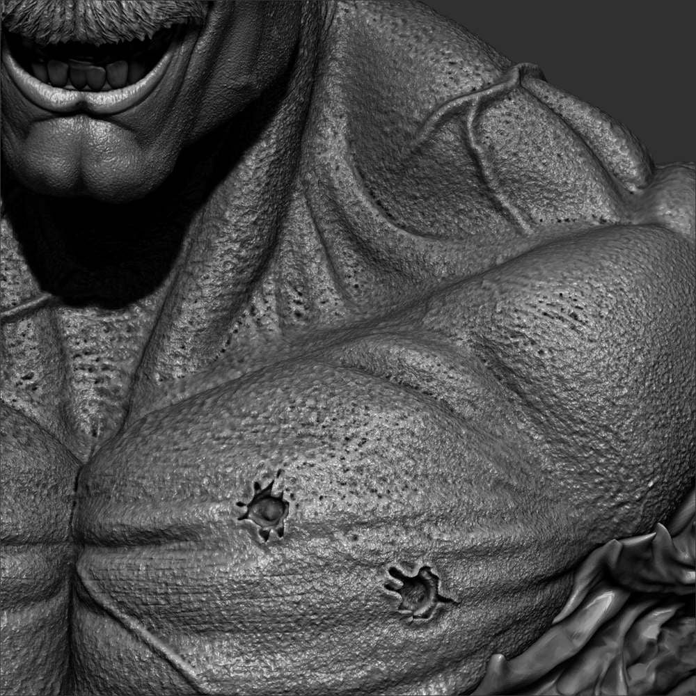 Red Hulk - Portrait Bust