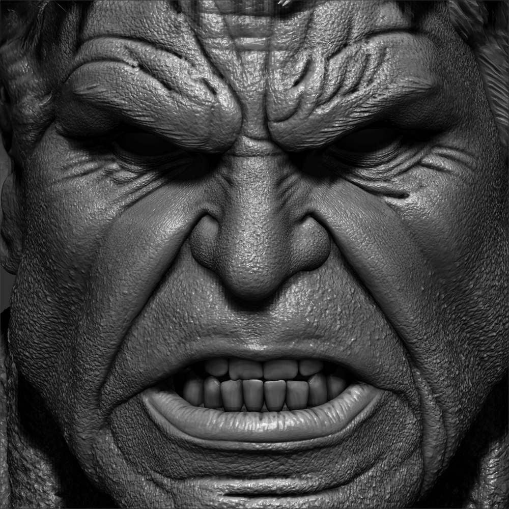 Red Hulk - Portrait Bust