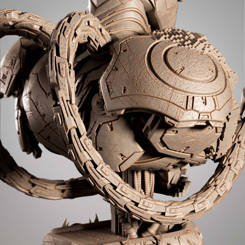 Murder Machine - Portrait Bust