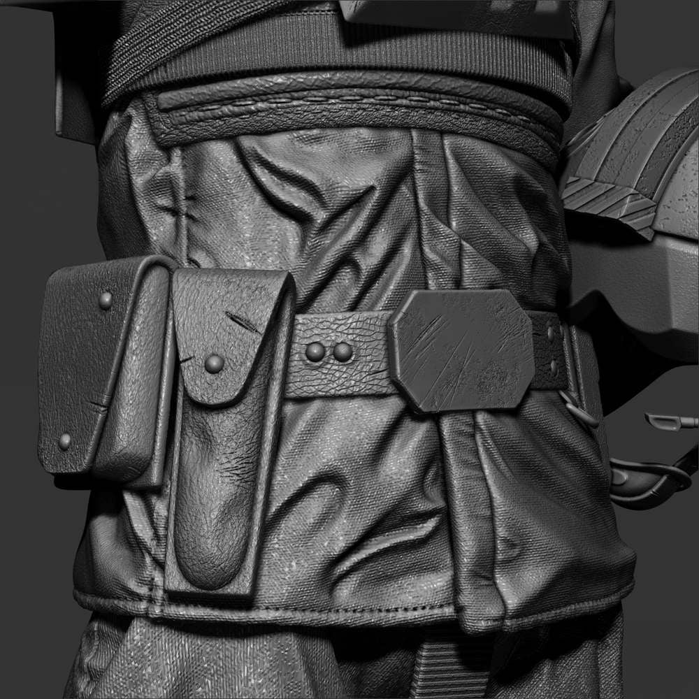 Luke Skywalker Pilot - Sculpture