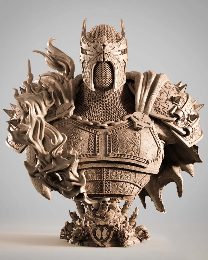 Medieval Spawn – Portrait Bust