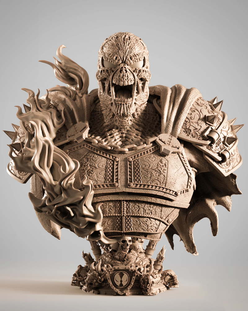 Medieval Spawn – Portrait Bust