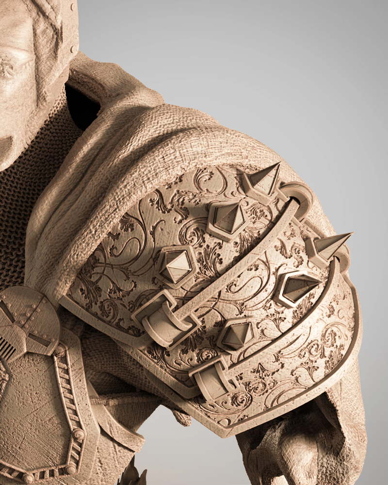 Medieval Spawn – Portrait Bust