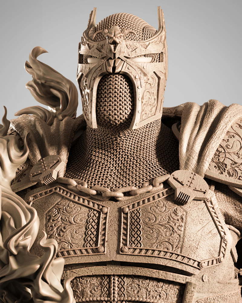Medieval Spawn – Portrait Bust