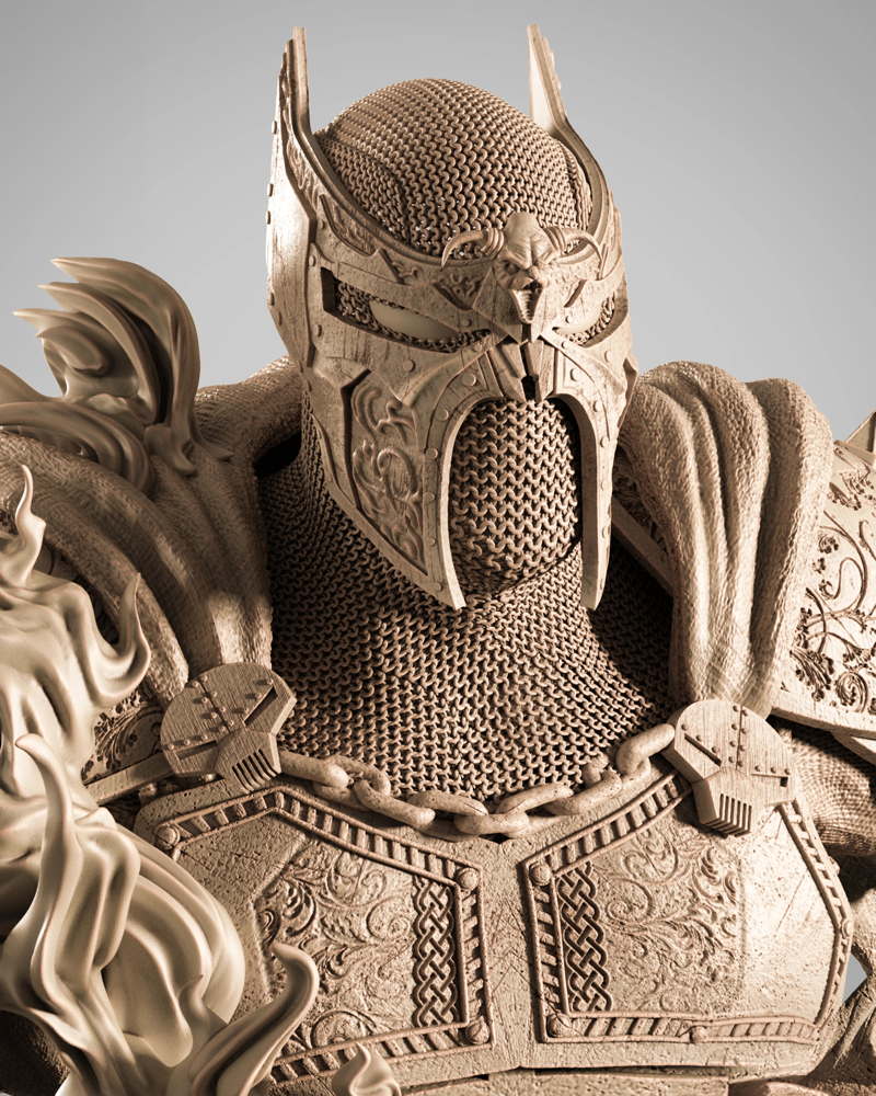 Medieval Spawn – Portrait Bust