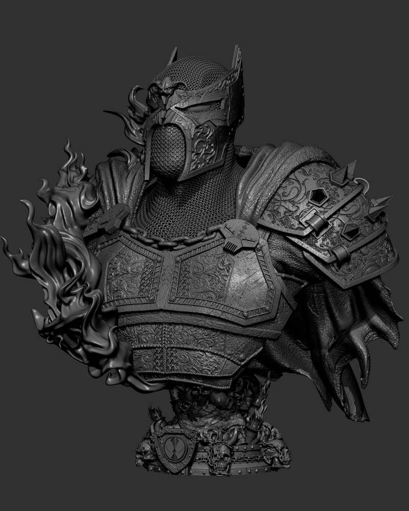 Medieval Spawn – Portrait Bust