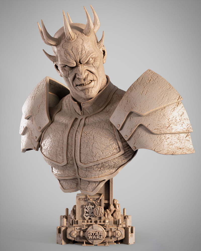Savage Opress – Portrait Bust