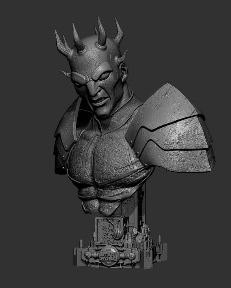 Savage Opress – Portrait Bust