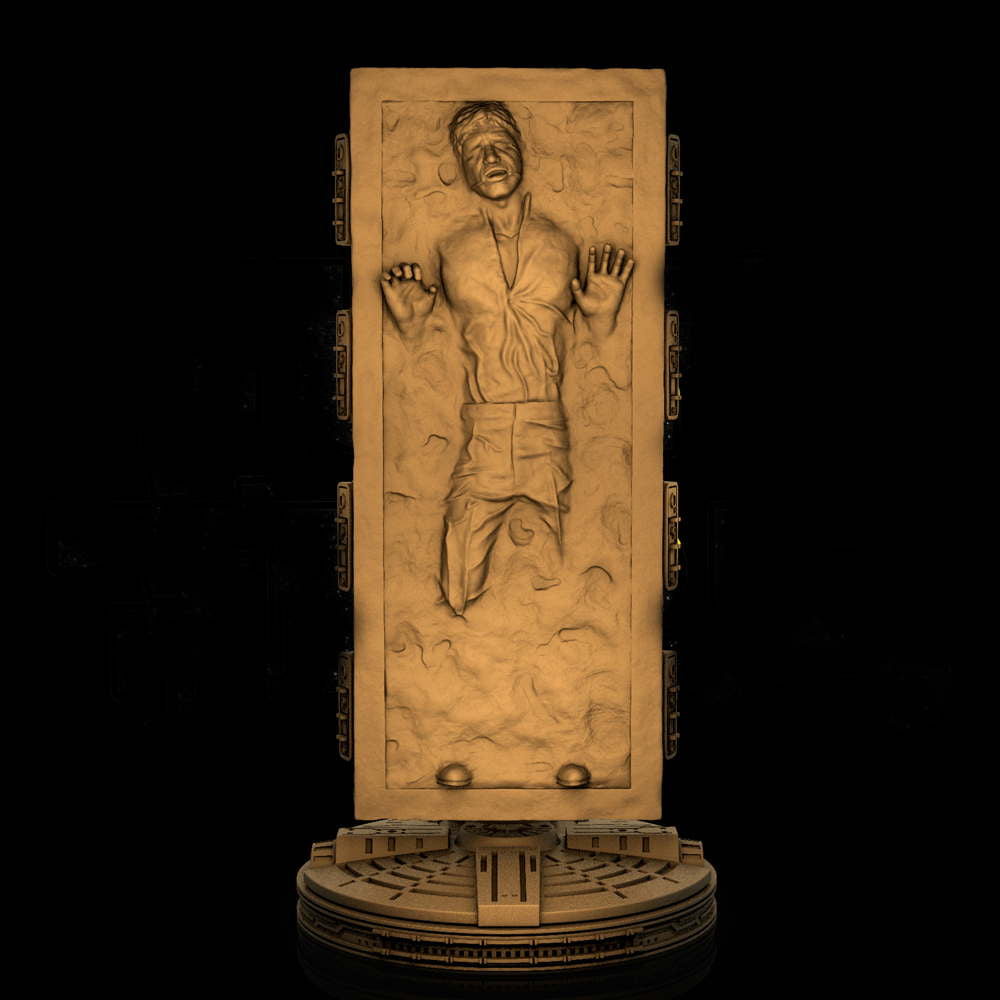 Han Solo On Carbonique - Sculpture
