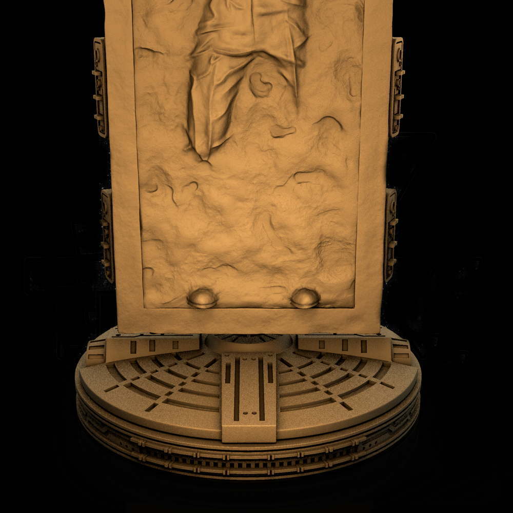 Han Solo On Carbonique - Sculpture