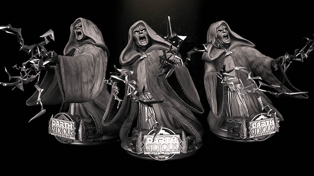 Darth Sidious - Bust