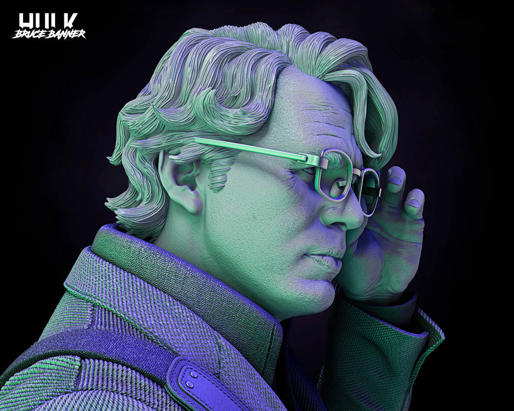 Bruce Banner - Sculpture