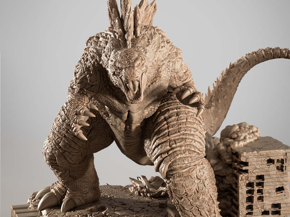 Godzilla - Sculpture