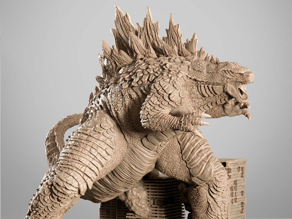 Godzilla - Sculpture