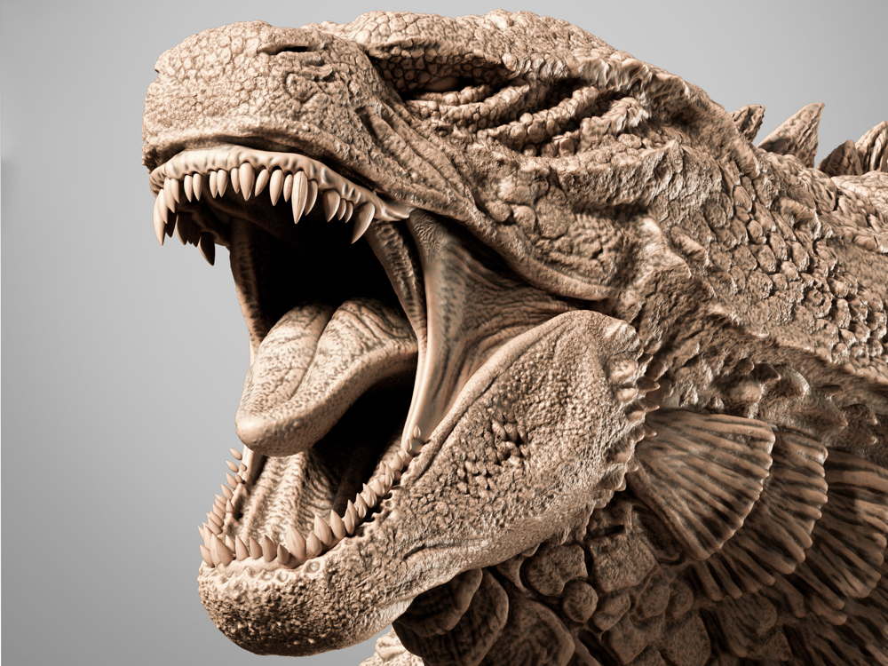 Godzilla - Sculpture