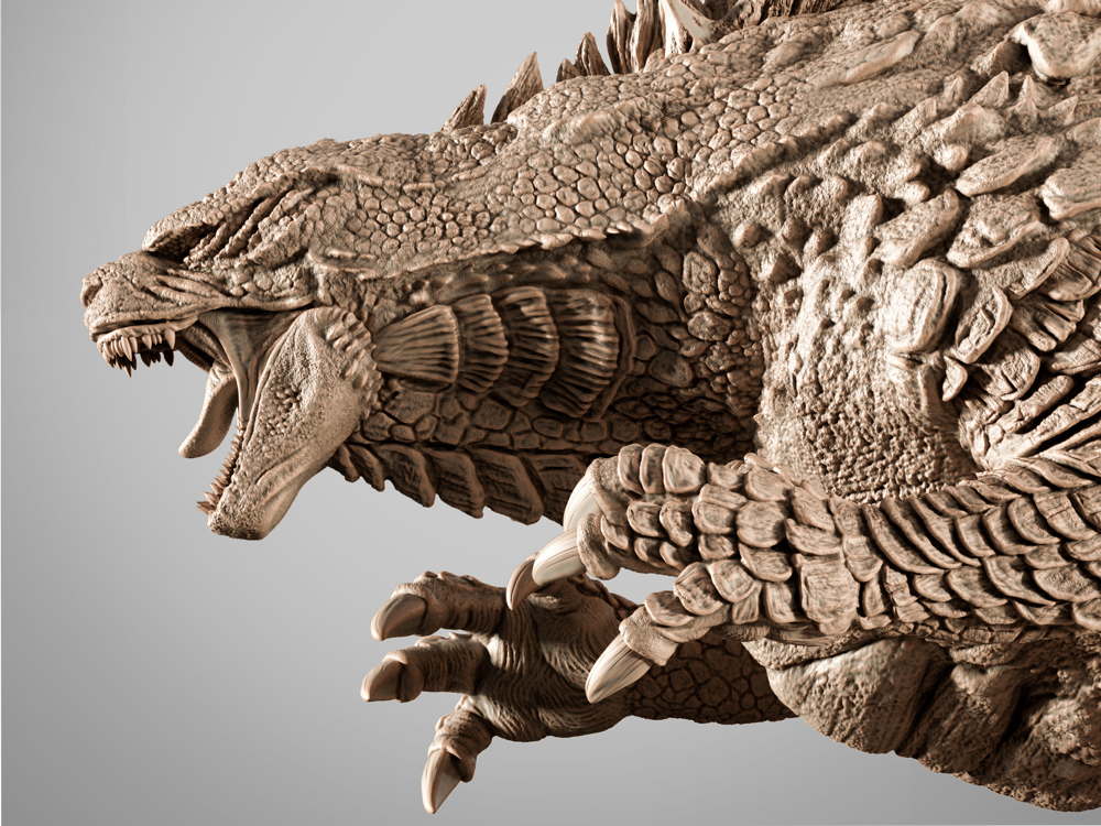 Godzilla - Sculpture