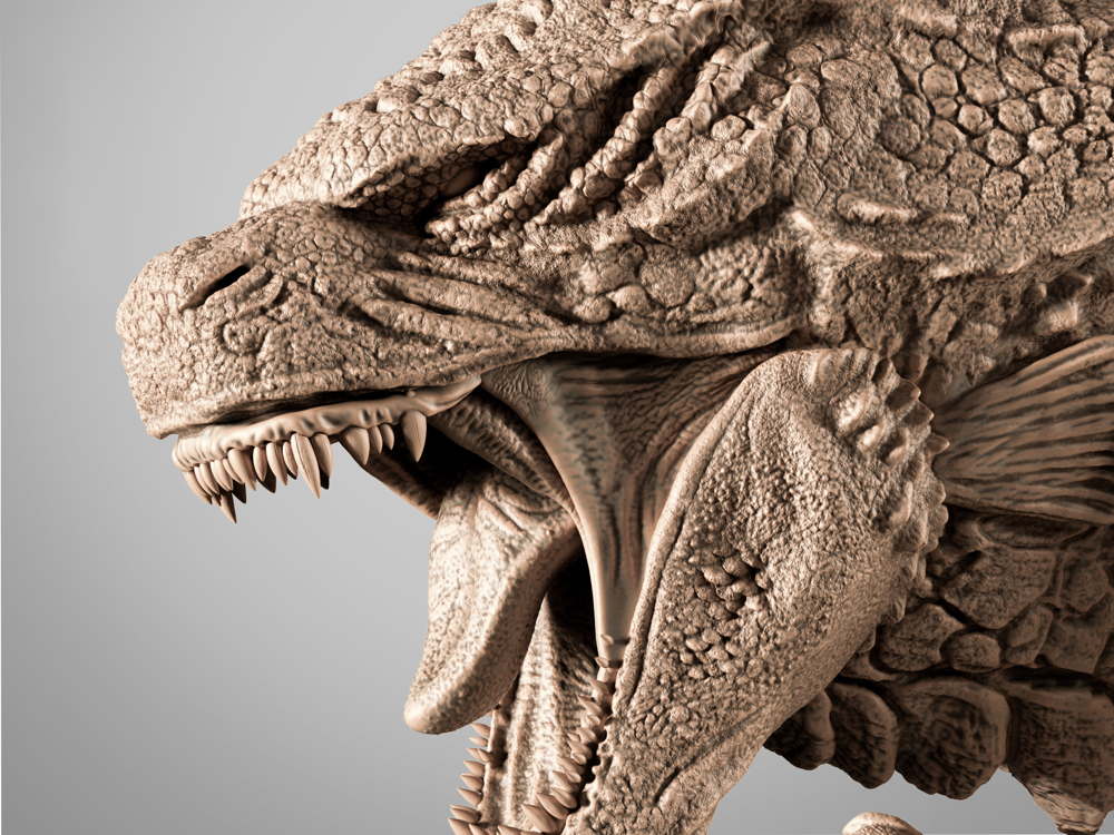 Godzilla - Sculpture