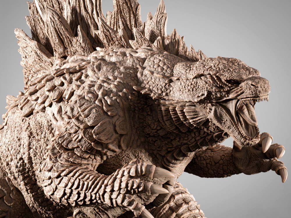 Godzilla - Sculpture