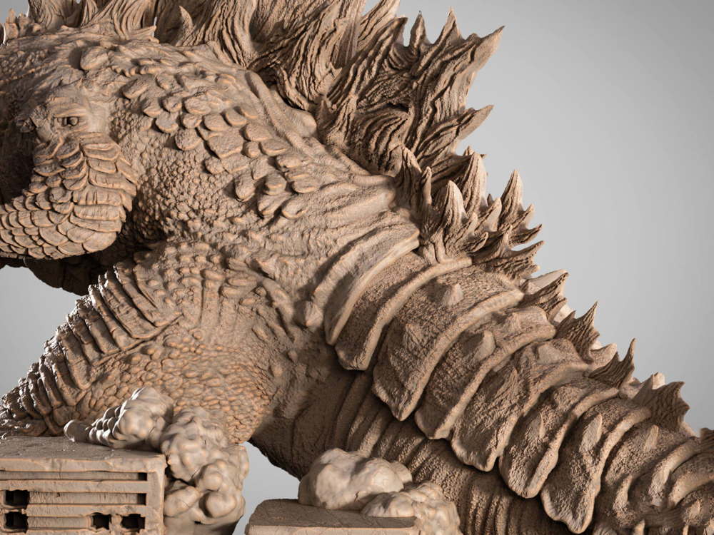 Godzilla - Sculpture