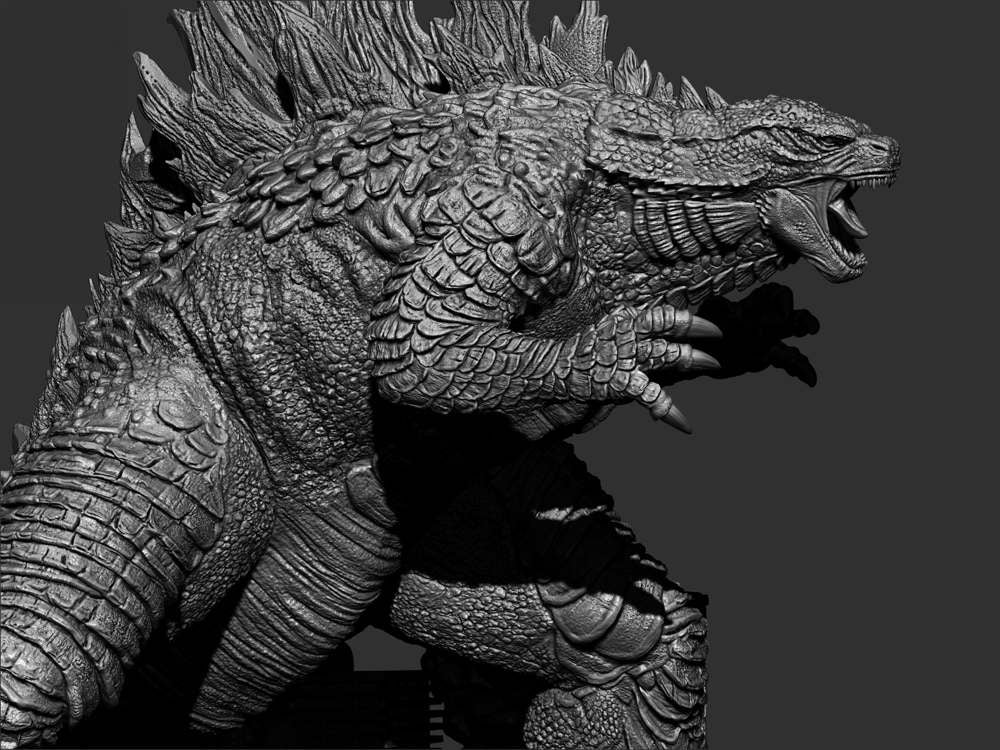 Godzilla - Sculpture