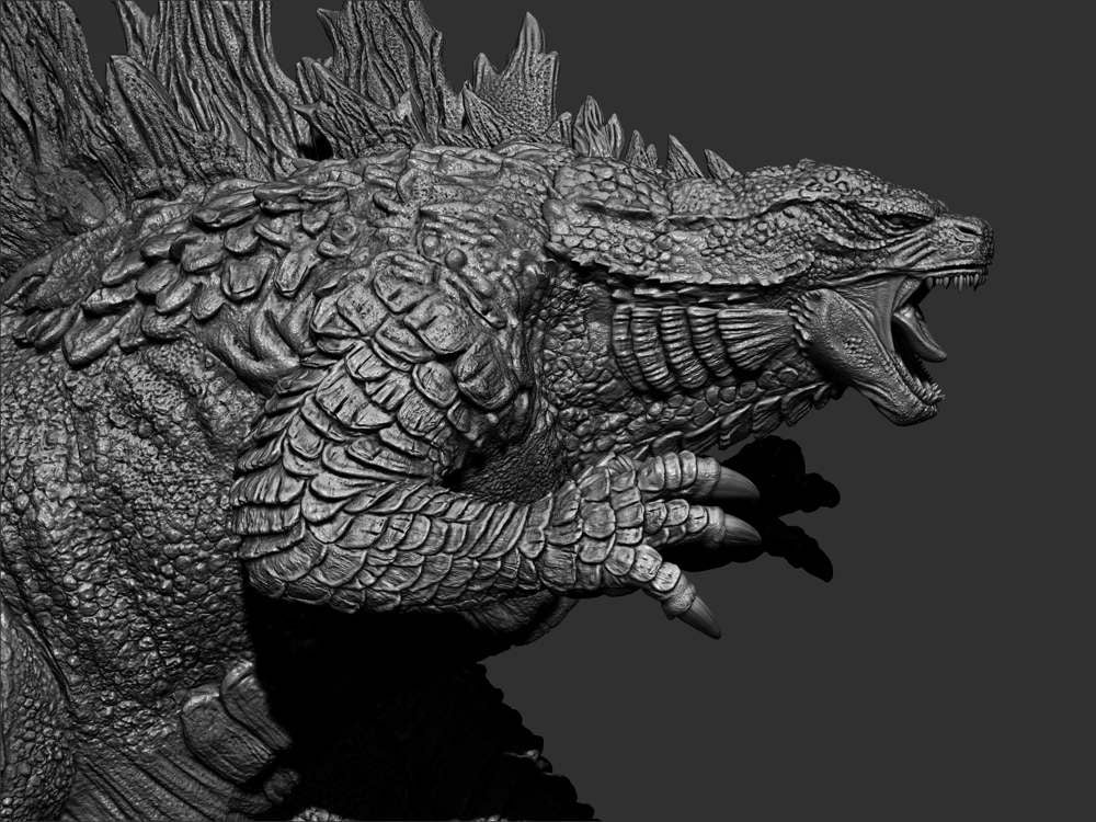 Godzilla - Sculpture