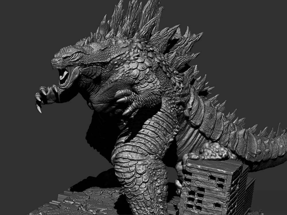 Godzilla - Sculpture