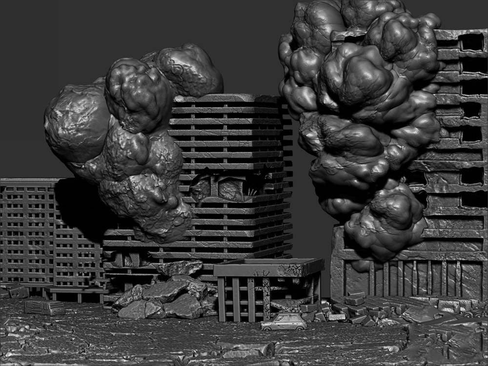 Godzilla - Sculpture
