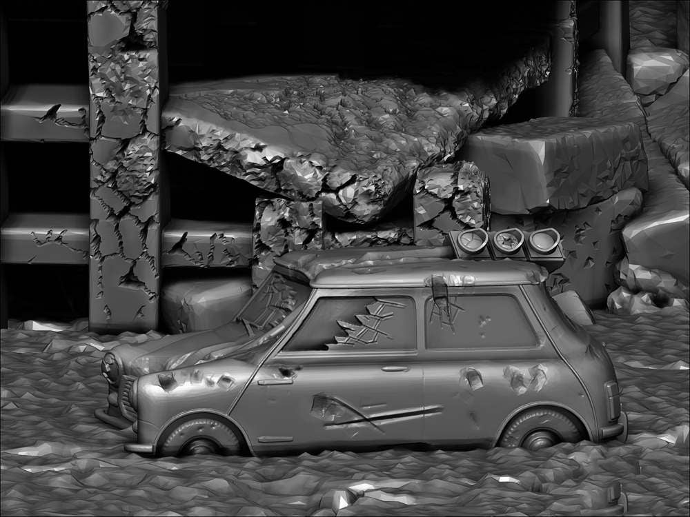 Godzilla - Sculpture