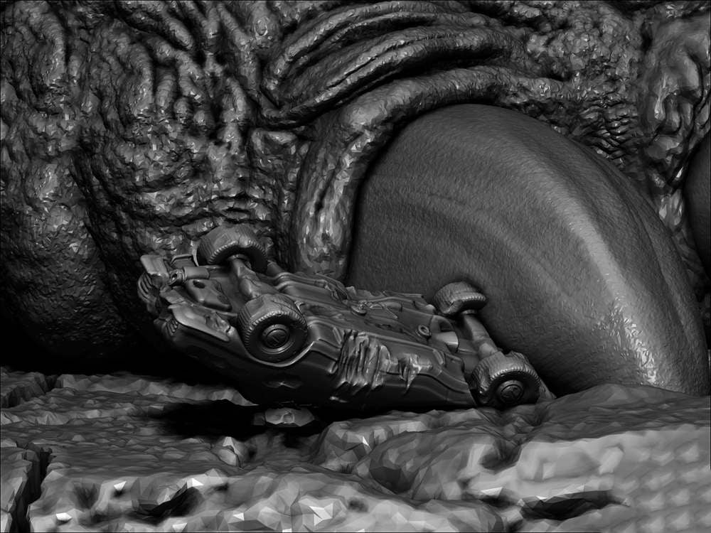 Godzilla - Sculpture