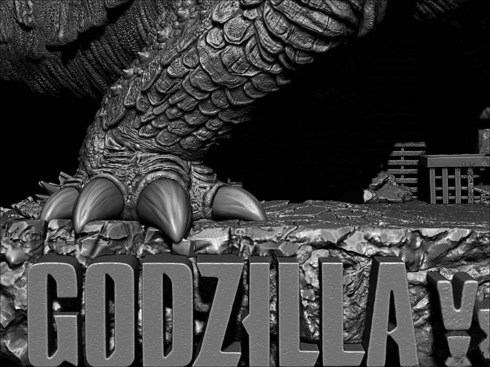 Godzilla - Sculpture