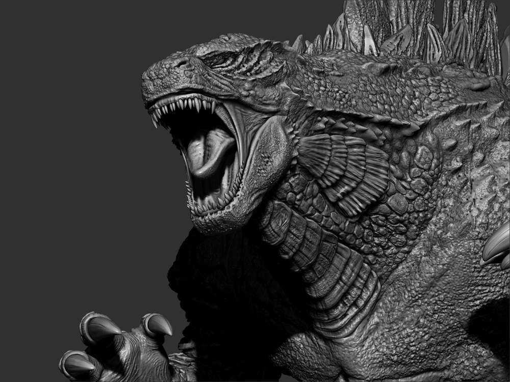 Godzilla - Sculpture