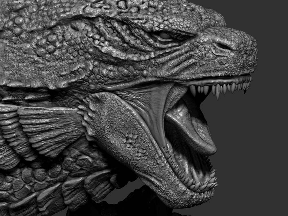 Godzilla - Sculpture