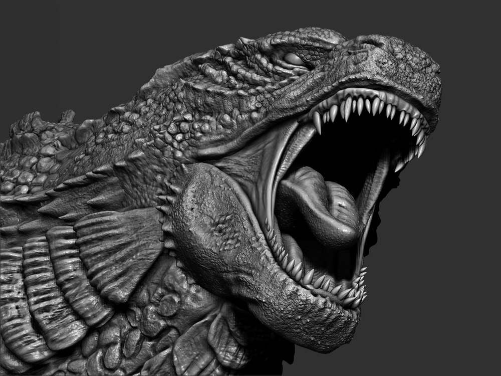 Godzilla - Sculpture