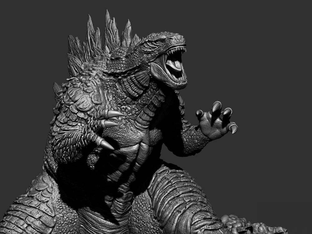 Godzilla - Sculpture