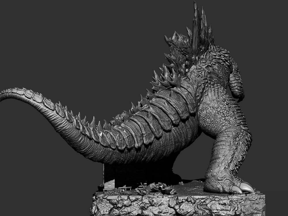 Godzilla - Sculpture