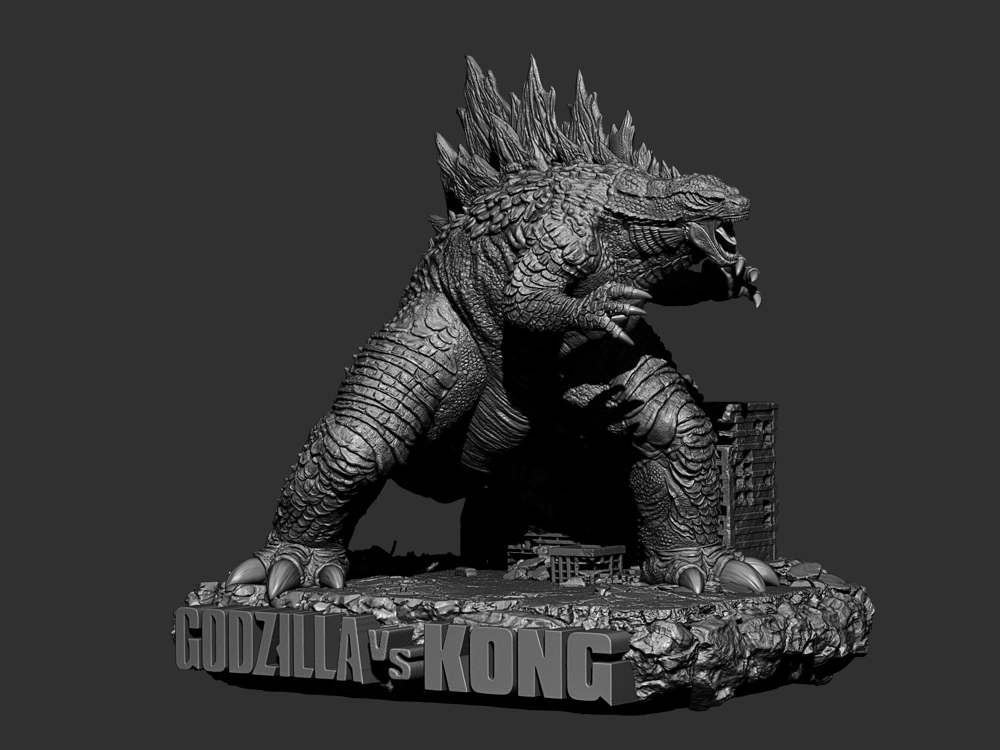 Godzilla - Sculpture