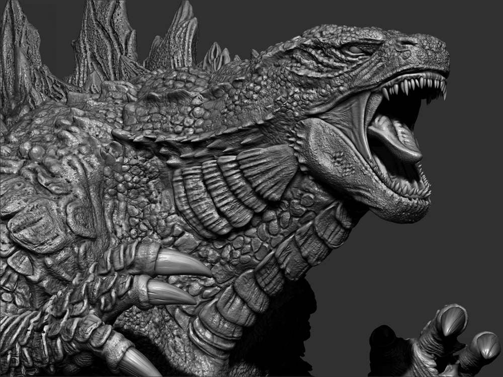 Godzilla - Sculpture